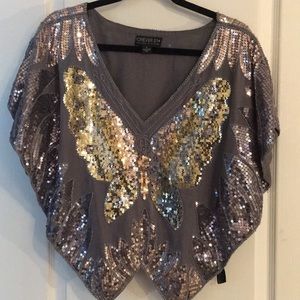 Forever 21 Sequin Shirt